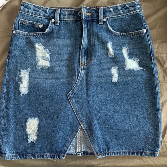 H&M denim skirt